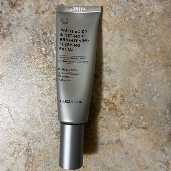 Allies of Skin Multi Acids & Retinoid Brightening Sleeping Facial - Picture 4 of 5